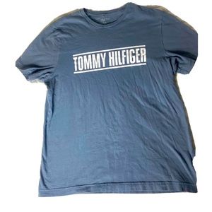 Unisex Men’s TOMMY HILFIGER graphic tee Minimalist print 100% cotton M.